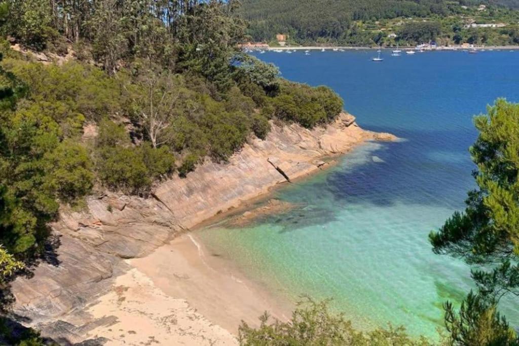 Acogedor Retiro Junto Al Mar Lägenhet Cedeira Exteriör bild